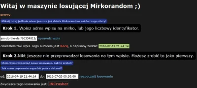 Kecq - Zwycięzcą losowanie jest: @JNCrusher 
Zapraszam na PW po odbiór nagrody :)