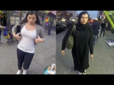 Amadeo - Kobieta spaceruje przez 10 godzin w Hijabie po Nowym Jorku. 

Kiedy spacer...