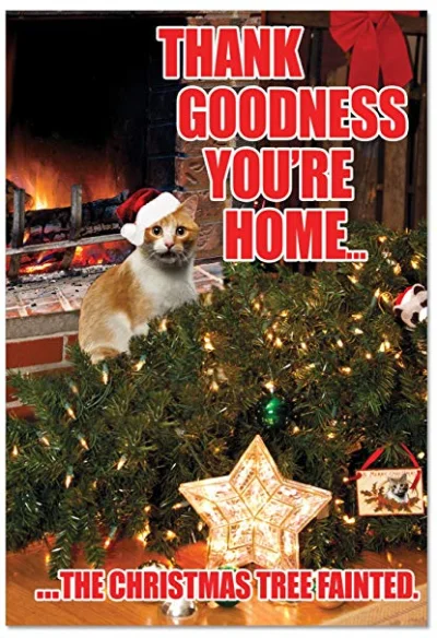 xvovx - @MaupoIina: Wesołych Świąt! Tylko uwaga na koty, bo to znani wrogowie choinek...