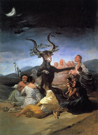 pekas - #malarstwo #sztuka #sztukanadzis #doommetal #ciekawostki 
Francisco Goya - S...