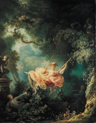 My-serotonin - Jean-Honore Fragonard "The Swing" 1767
#sztuka #malarstwo