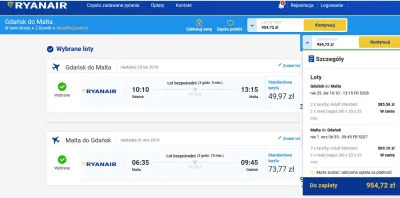 langigd - ale mnie denerwuje ten ryanair, zawsze jak jest jakaś "okazja" to po dodani...