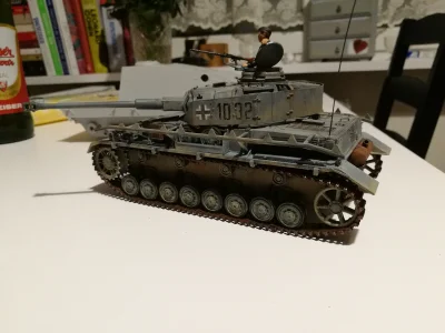 Jimmmy - Witam wszystkich. Wrzucam efekt prac na Panzer IV od Tamiya. 
#modelarstwo