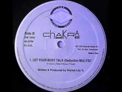 bscoop - Chakra - Let your body free [Włochy, 1992]

#rave #belgiantechno #technora...
