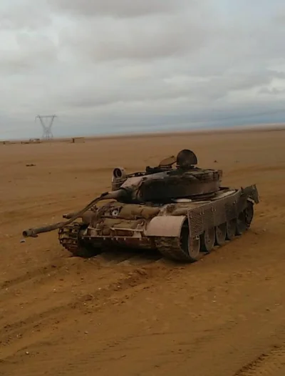 damian-kat - Hams 

zniszczony sprzęt Isis na drodze do Palmyry T-55 i Technical 
...