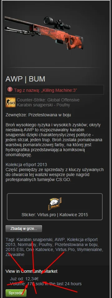 DragonMati - Co tu się #!$%@?? Dałem za nią 16 euro...
#csgo