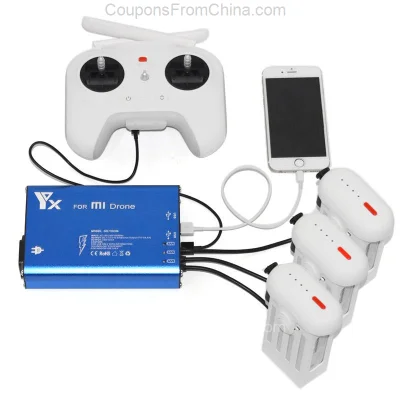 n____S - Xiaomi Drone Battery Fast Charger - Banggood 
Cena: $37.39 (143.09 zł) / Na...