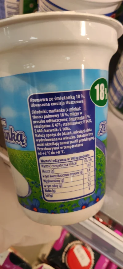 vostro123 - Może i nie jest napisane że to śmietaną , ale czy to nie przesada?