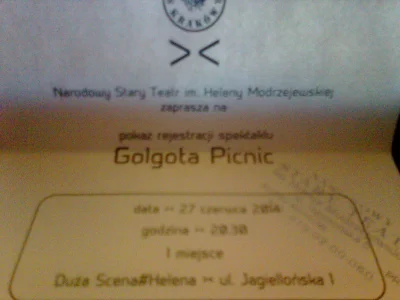 PatologiiZew - CIekawostka związana z "golgota picnic". 

Reżyser Rodrigo Garcia w 20...