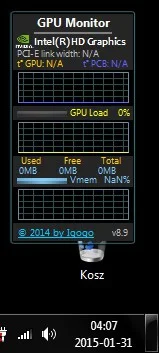 ONGHi - miej laptop shitsunga
w środku dedyk AMD
GPU Monitor wykrywa integre Intela...