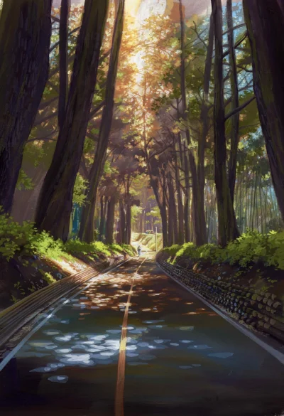 FuzzyWuzzy_ - #randomanimeshit #naturanime #landscape #scenery #animeart #pixiv artys...