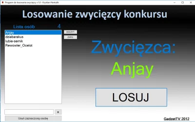 Bartosz-Wojtczak - Wygrał @Anjay (✌ ﾟ ∀ ﾟ)☞