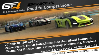 SIMRACE - Żeby osłodzić oczekiwanie na multiplayer w AC Competizione startujemy z lig...