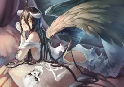 d.....g - #randomanimeshit #overlord #albedo @MlodyDziadzioSpamer