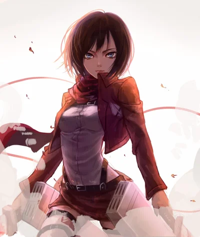 Morimasa - #randomanimeshit #shingekinokyojin #attackontitan #mikasaackerman #zyl