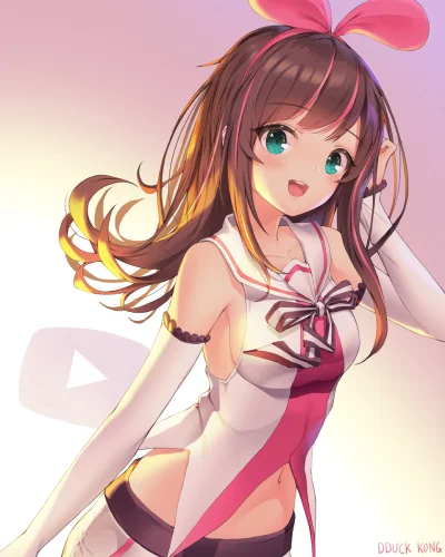 C.....8 - #randomanimeshit #virtualyoutuber #kizunaai #animeart #pixiv #anime #