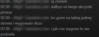 perfidnyplan - ja p------e, h----d związany z #csgo powinien być od 18 lat...