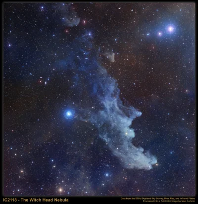 d.....4 - IC 2118: Mgławica Głowa Wiedźmy

#kosmos #astronomia #conocastrofoto #dobra...