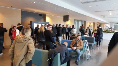 DownmiaN - Około 70 Polaków zebrało sie w szwedzkim sądzie w Sztokholmie podczas proc...