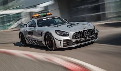 szumek - >W 2018 roku w F1 będzie nowy samochód bezpieczeństwa - Mercedes-AMG GT R. N...