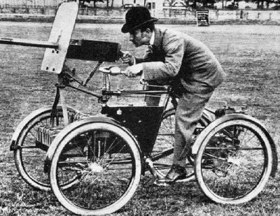 starnak - Pancerny" rower - brytyjska myśl techniczna epoki fin de siecle
