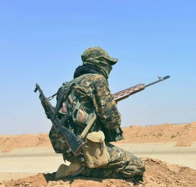 A.....w - Takie zdjęcie z podpisem 
 sniper Polish in kurdistan Rojava
hmmm...
#syr...