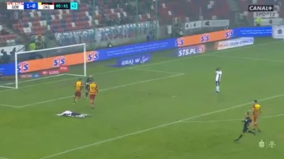 K.....l - Wspaniała gra ciałem Kwietnia i jeszcze lepsze wykończenie Wolsztyńskiego x...