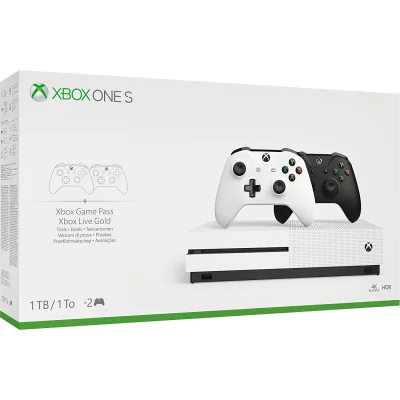 exploti - XBOX One S 1TB z dwoma padami za ok. 755 zł (normalna wersja, a nie upośled...