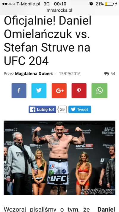 czarnuch86 - To jest news. Dosłownie wysoko postawiona poprzeczka ( ͡° ͜ʖ ͡°) #ufc