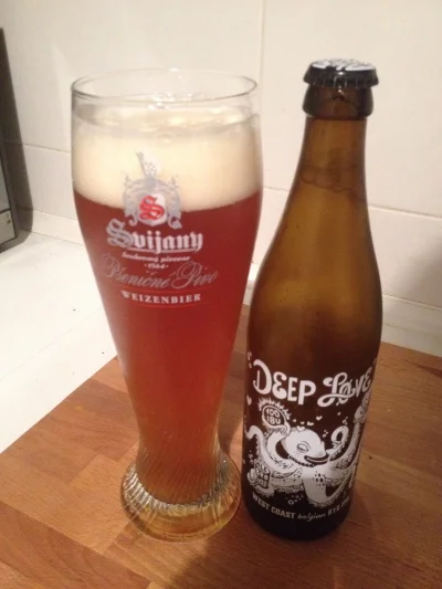 shdw - West Coast Belgian Rye IPA czyli "Deep Love" z browaru Ale Browar.



Alez to ...