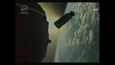 blamedrop - Dzisiaj pierwszy raz był obraz na żywo z zewnętrznej kamery Sojuza!