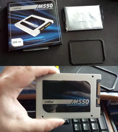 luk4sq - #pokazzakupy #ssd #crucial #256gb #chwalesie (⌐ ͡■ ͜ʖ ͡■)