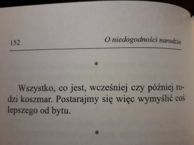 patefonlubpoteflon - O niedogodności narodzin
#cioran #antynatalizm