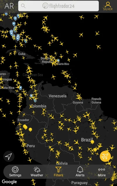 m.....0 - Samoloty zaczynają omijać Wenezuelę
#wenezuela #kalkazreddita