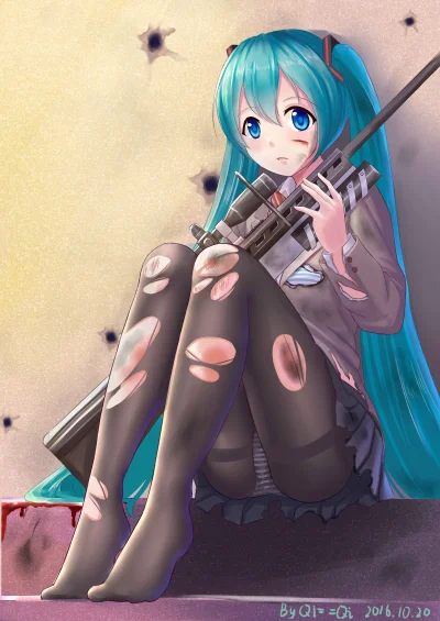 kedzior1916 - #randomanimeshit #vocaloid #hatsunemiku #girlsandguns #qiqi 
@Arratay ...