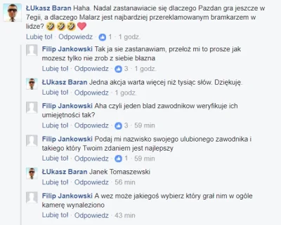 perkaman - Trudno się nie zgodzić xDDD Jan Tomaszewski wielka gwiazda. 
#mecz #arkag...