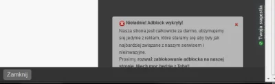 miliradian - Proponuję zrobić więcej podstron, to ludzie przestaną używać adblocka.