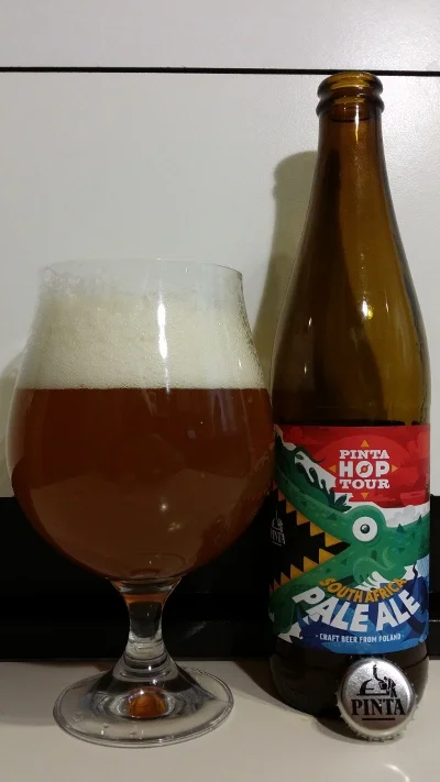 pestis - Piwo: South Africa Pale Ale z serii Pinta Hop Tour z Browaru Pinta
Styl: Am...