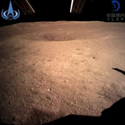 chuda_twarz - Zdjęcia niewidocznej strony Księżyca wykonane przez Chang'e 4

#kosmos ...