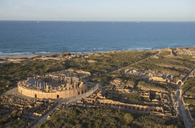 dr_gorasul - Leptis Magna (Libia). Jedno z najlepiej zachowanych ruin miast Rzymu.