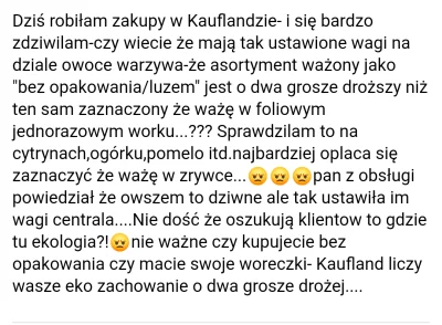 kasiekpwr - @kasiekpwr: #kaufland postanowił dorobić sobie na klientach którzy są za ...