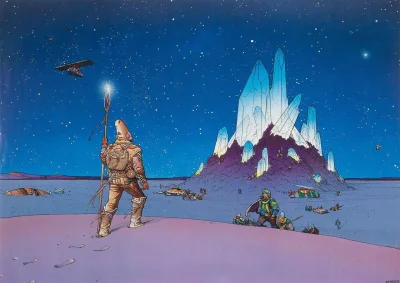 myrmekochoria - Jean Giraud kilka prac. Bardzo słynny francuski rysownik twórca konce...