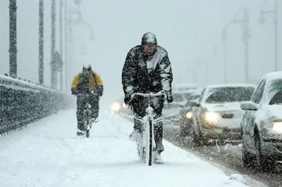 shido - Zbliża się zima, będzie padał śnieg, wielu ludzi odstawi swoje rowery i będzi...