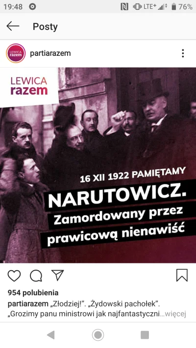 HuierP10 - Hmm skoro zabiła go Prawicowa nienawiść czy to znaczy że zamach majowy w k...