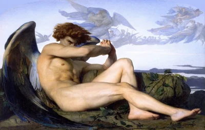 GirlHasNoName - Alexandre Cabanel, "Upadły anioł" (1868r, olej na płótnie)
Nie taki ...