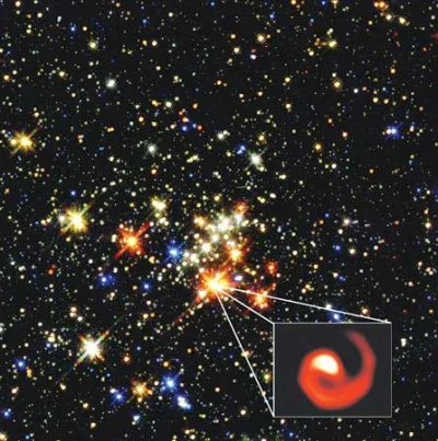 SchrodingerKatze64 - WR104 to bardzo ciekawa gwiazda podwójna znajdująca się od nas 8...