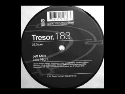 bergero00 - Jeff Mills - Basic Human Design [Tresor183] #muzyka #muzykaelektroniczna ...