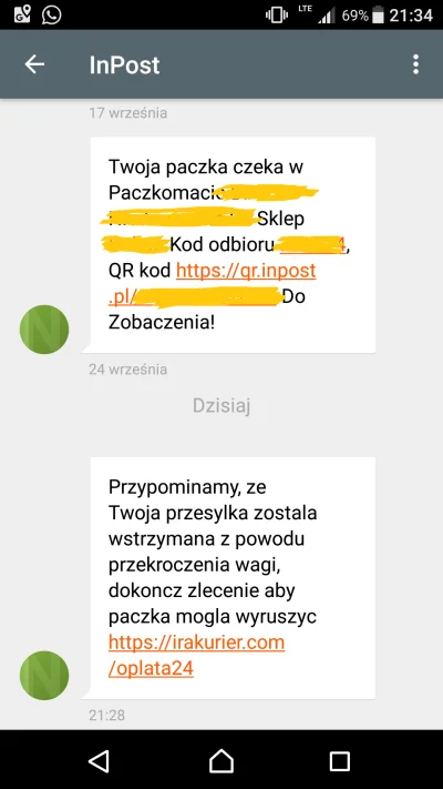 qazPIOTREK - Nic nie zamawiałem, na paczkę nie czekam, a dostałem takiego smsa. Czy k...