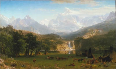 myrmekochoria - Albert Bierstadt, The Rocky Mountains, Lander's Peak, USA 1863

Muz...