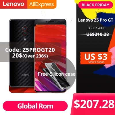 cebula_online - W Aliexpress
LINK - Lenovo Z5 Pro GT 6.39inch 8GB RAM 128GB ROM Snap...